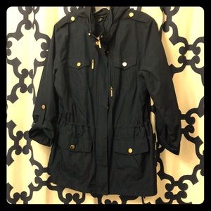 Navy Anorak Coat